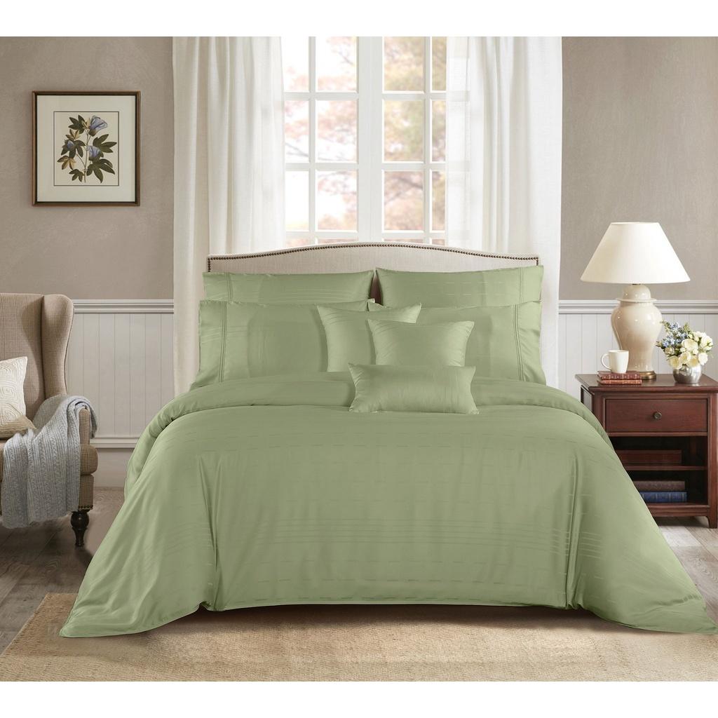 Bộ Ga và Vỏ Gối Akemi Tencel Modal Earnest Dua Belas, gồm 5 món