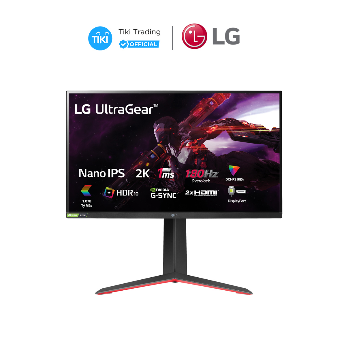 Màn hình LCD LG 32&quot;  UltraGear 32GP850-B Nano IPS 1ms Hàng Chính Hãng