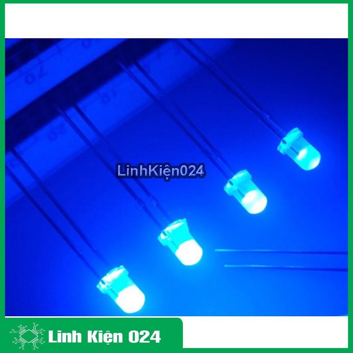 Led Đục 3mm Gói 1000 Bóng-Chân Dài - Ánh Sáng Dịu Nhiều Màu Lựa Chọn