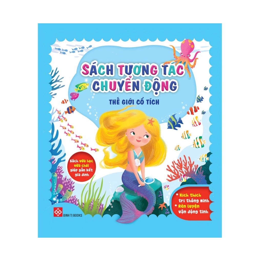 Sách Tương Tác Chuyển Động – Hộp Quà 3 Tập Thế Giới Cổ Tích – Đinh Tị Books