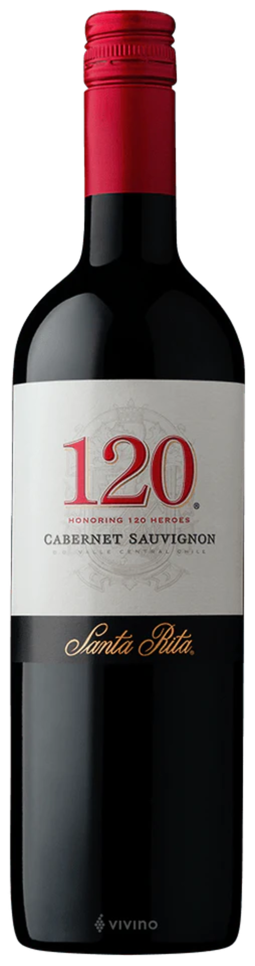 Rượu Vang Đỏ Chile Santa Rita 120 Cabernet Sauvignon