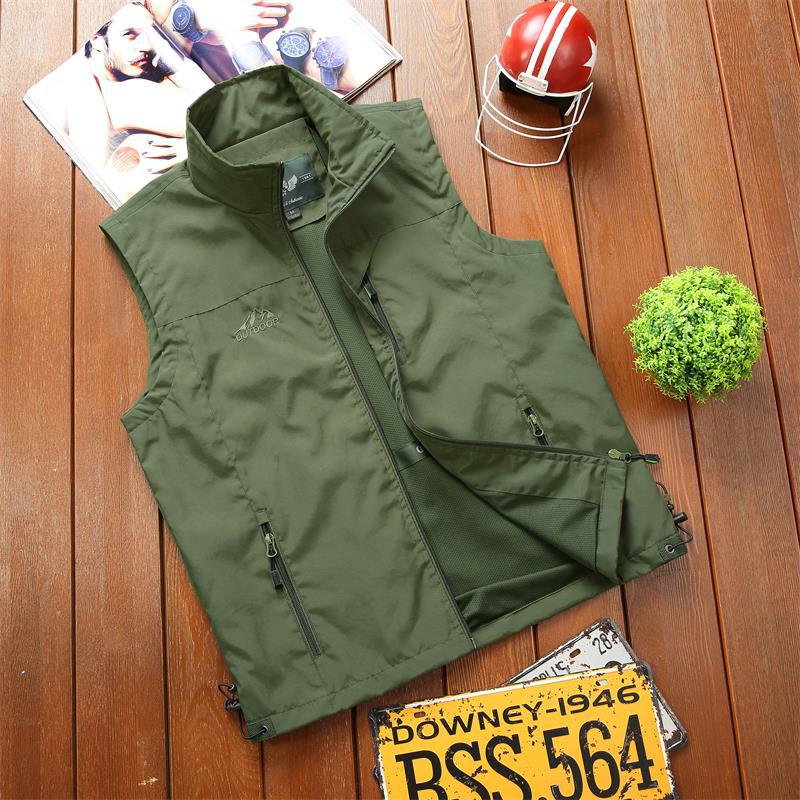 Áo gile nam ARM-920 màu đen