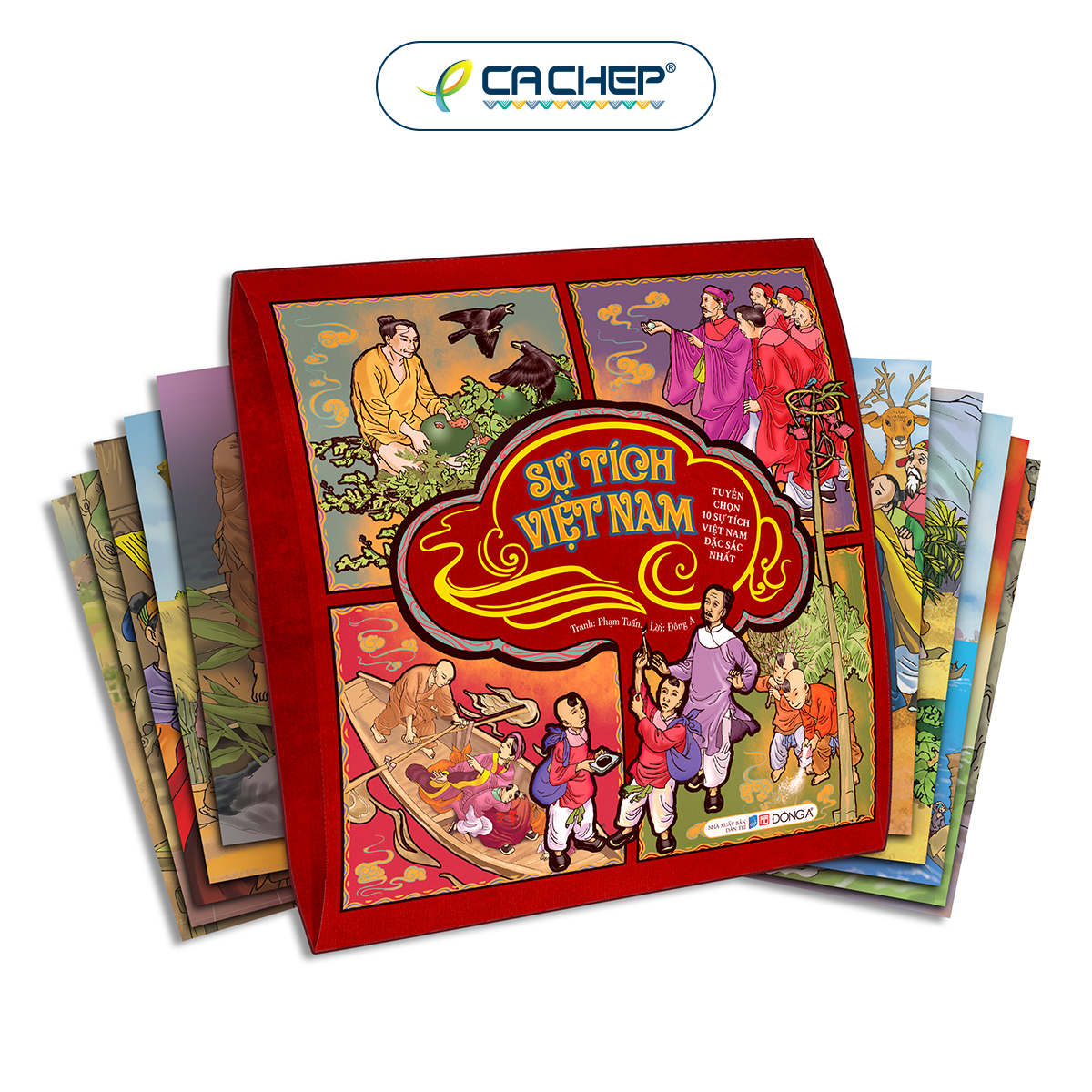 Bộ sách Sự tích Việt Nam (10 tập) - Tái bản 2022