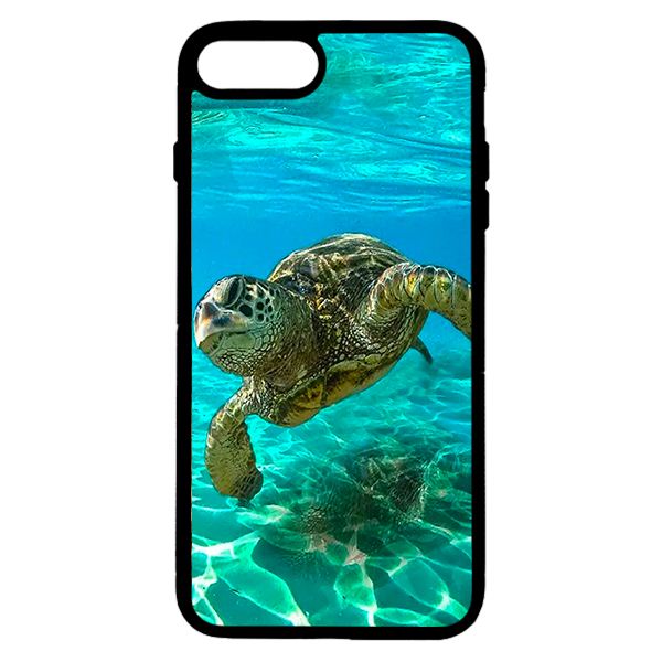 Ốp lưng cho điện thoại Iphone 8 Plus biển và cá - Hàng chính hãng