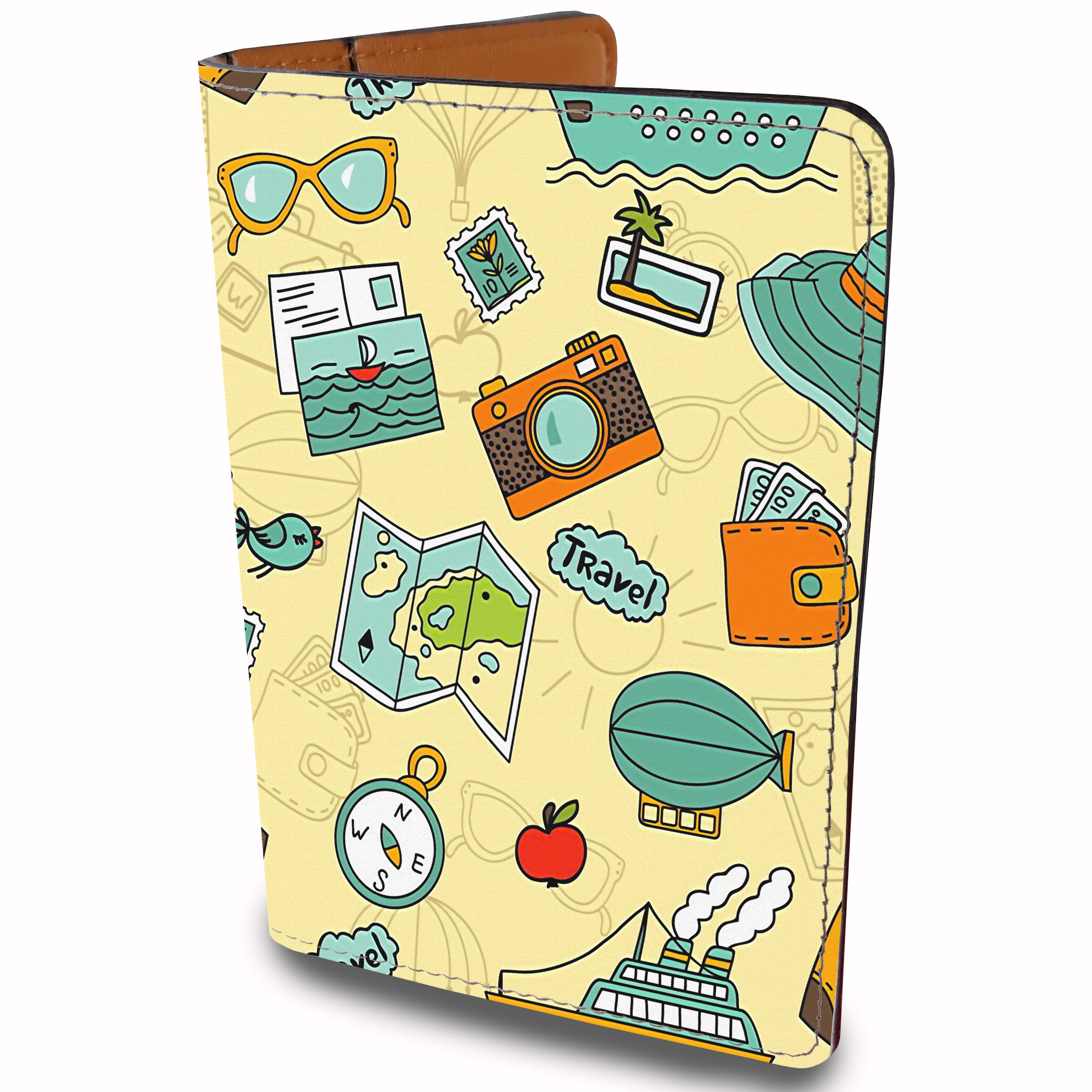 Bao Da Bọc Hộ Chiếu Du Lịch CUTE - Ví Đựng Passport TRVEL STormbreaker - Passport Cover Holder - Thiết Kế Trẻ Trung - Độc Đáo - LT024