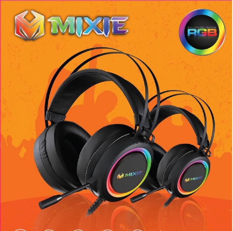 Tai Nghe Mixie H51 Âm Thanh 5.1 Có Led, Micro, Tai Nghe Gaming MIXIE H51 / H71 Giả Lập Led RGB - 2 Phân Loại 5.1 Và 7.1