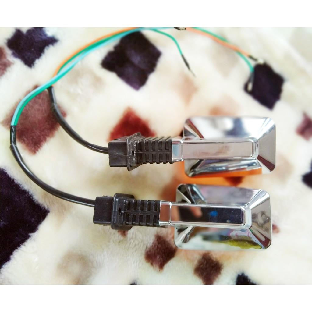 Bộ 4 củ xi nhan trước sau cho xe cup 82 DD chất lượng cao