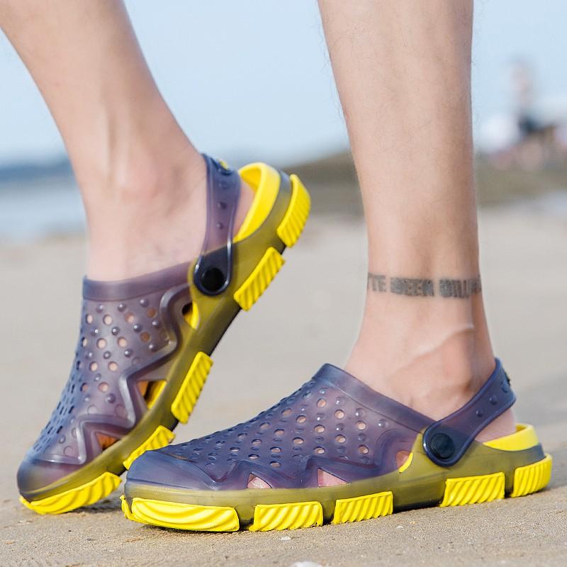 Sandals men beach shoes