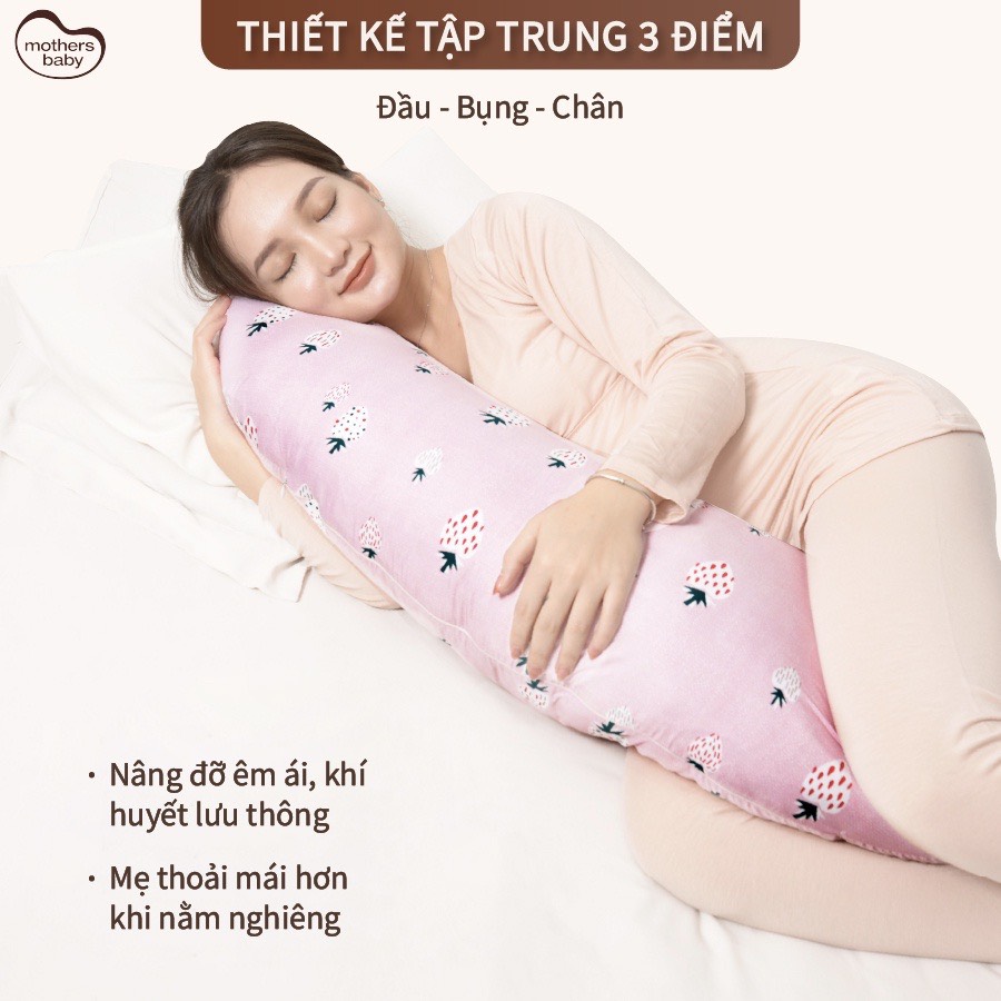 Gối Bầu Đa Năng Cho Mẹ Bầu Và Sau Sinh - Thương Hiệu Mothersbaby Hàn Quốc