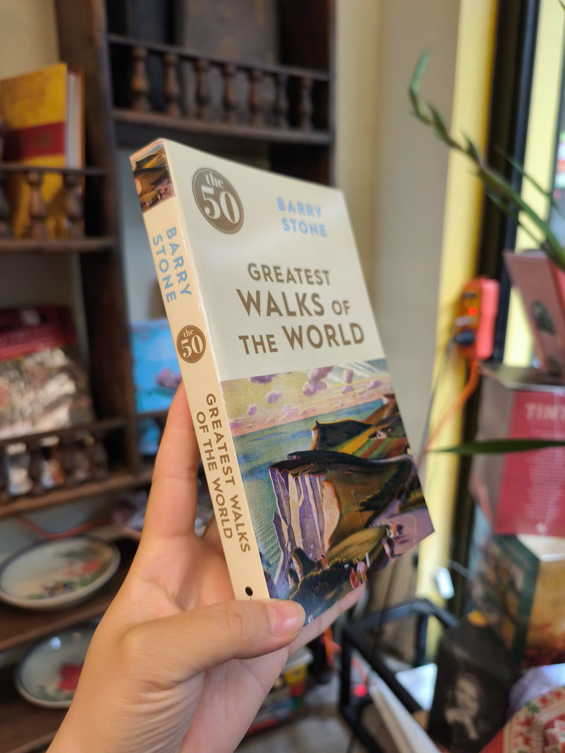 Sách - The 50 Greatest Walks of the World by Barry Stone - Travel /Nonfiction/ Adventure