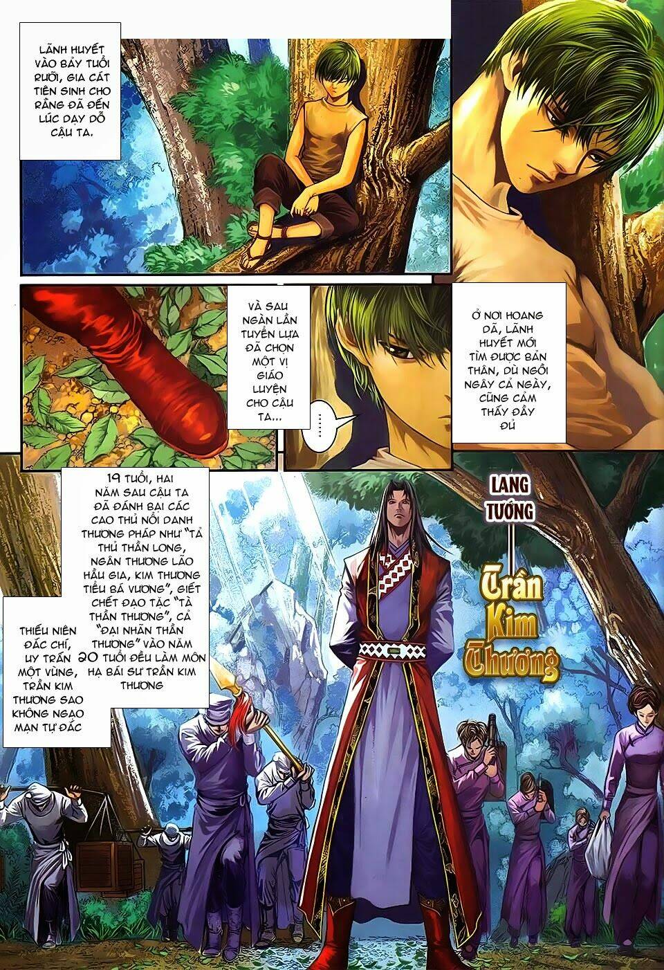 tân tác tứ đại danh bổ chapter 2 5