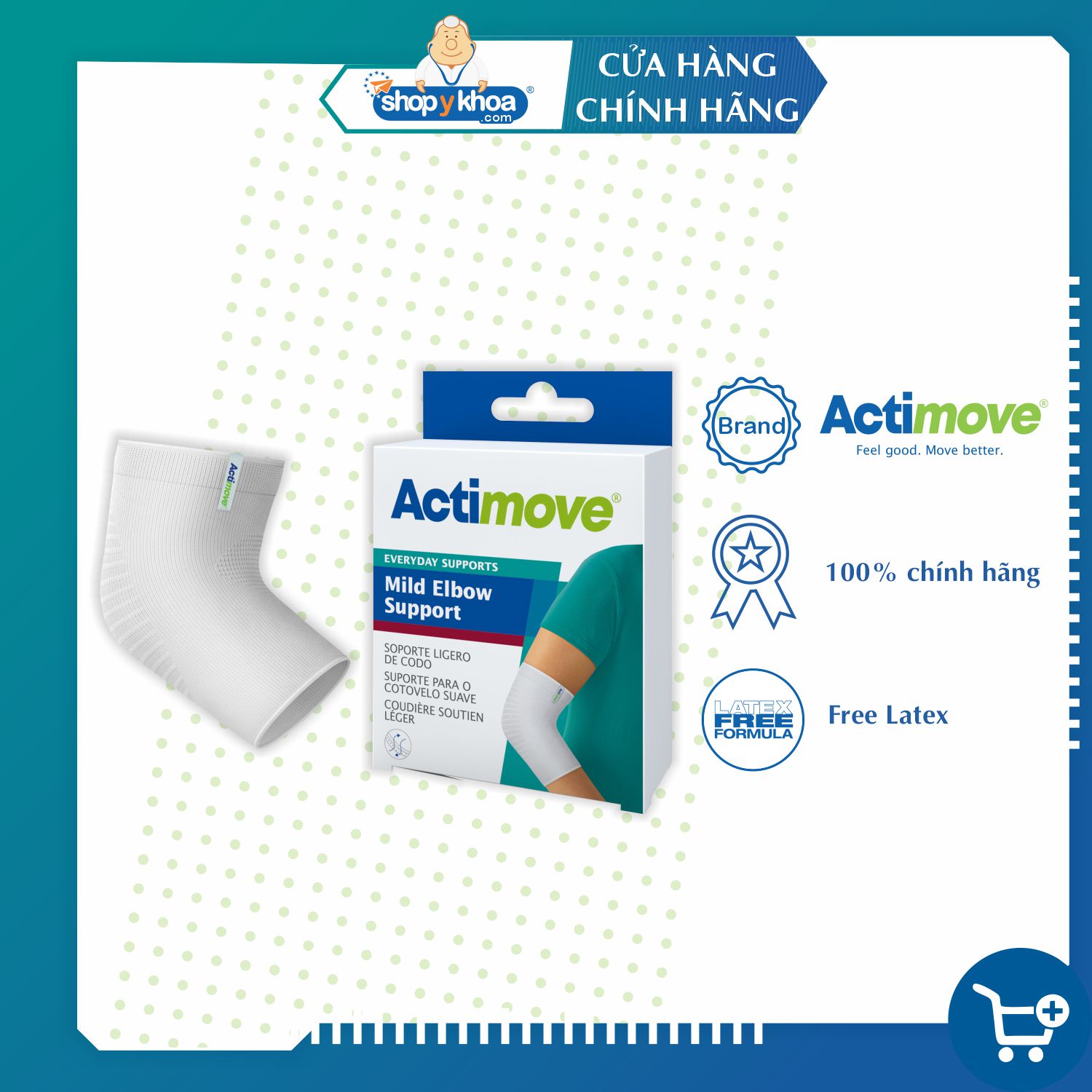 Bó khuỷu tay phòng ngừa 75616-DAY Actimove Mild Elbow Support