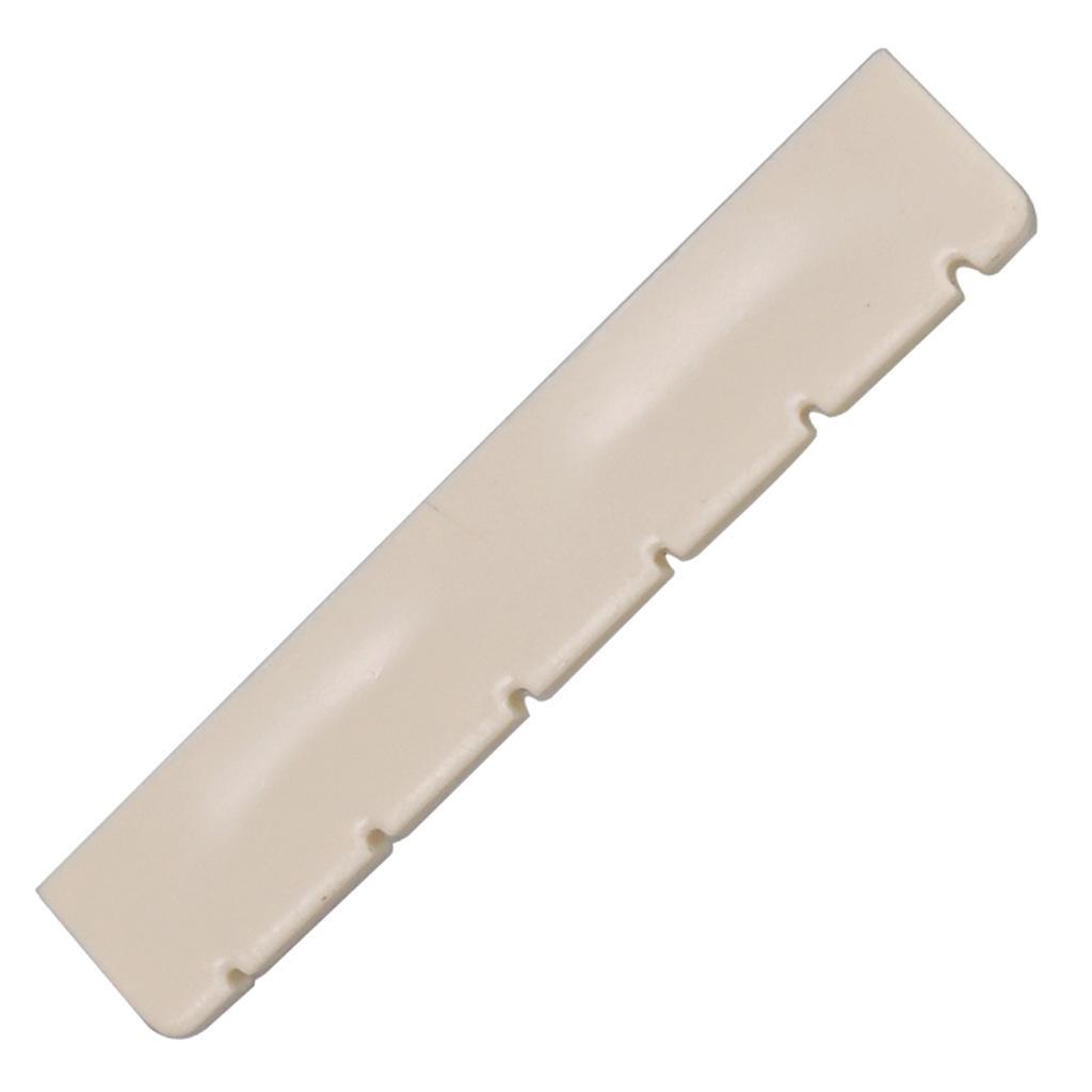 2x Guitar Slotted Curved Nut For Classcial Guitar Parts Beige Color