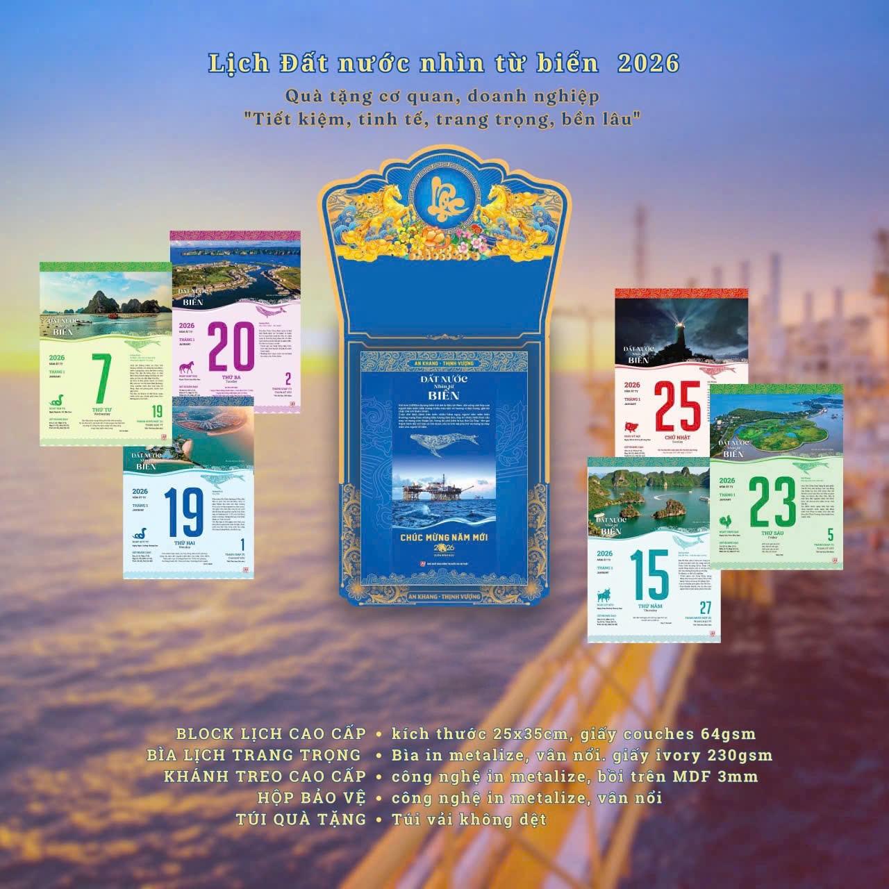 Lịch Bloc Cực Đại 2026 Trọn Bộ - Đất Nước Nhìn Từ Biển