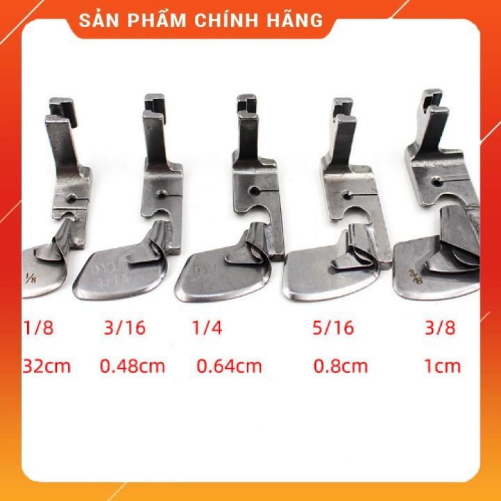 Chân vịt cuốn biên (cuốn được lai vạt bầu cuốn đuôi tôm) máy may công nghiêp 1/8;3/16;1/4;5/16;3/8