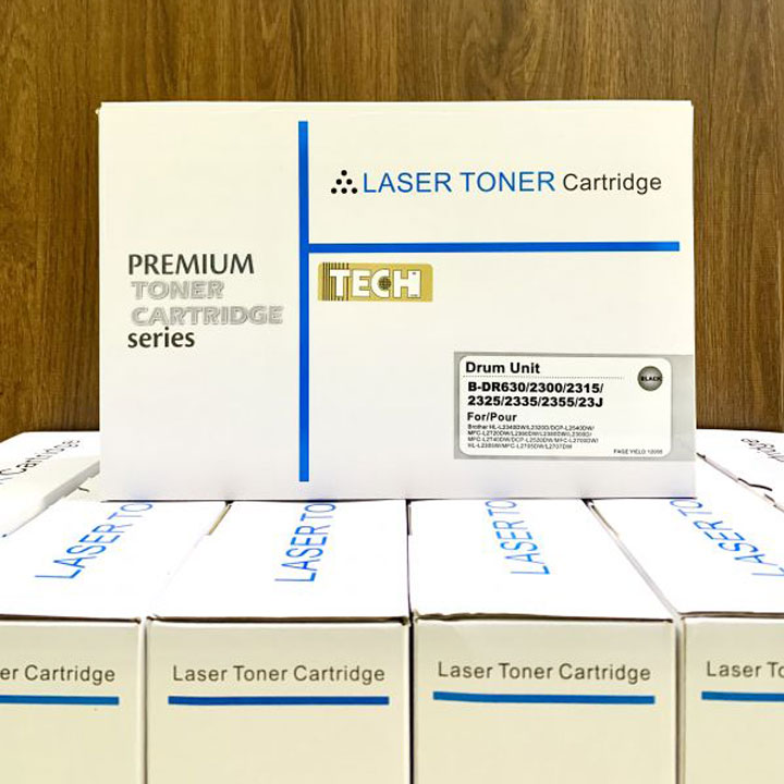 Cụm drum DR 2385 TECH dùng cho máy in Brother HL L2321D/ L2361DN/ L2366DW/ L2520D/ MFC L2701D 12K - Hàng Nhập Khẩu
