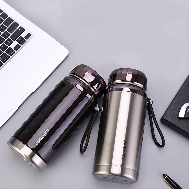 Bình giữ nhiệt nóng lạnh Vacuum Pot inox 304 Dung Tích To 1000ml -1500ml - Tặng Kèm Cọ Rửa Bình