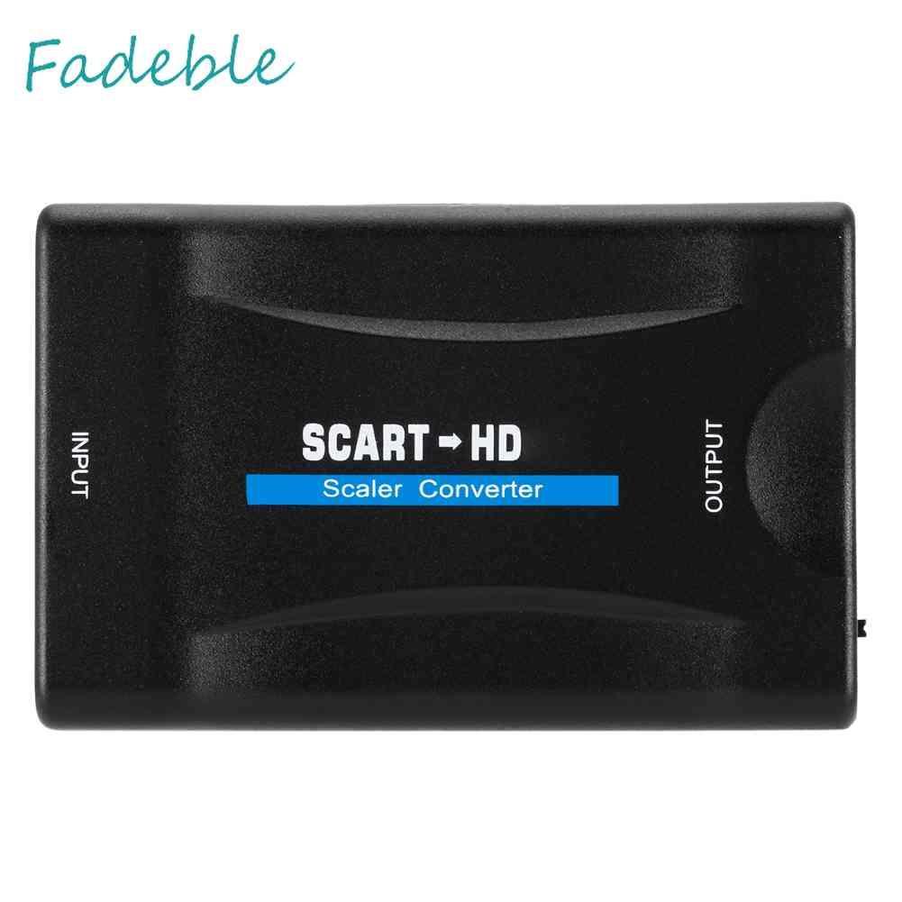 Bộ ChuyểN ĐổI Âm Thanh / Video SCART Sang HDMI 1080P