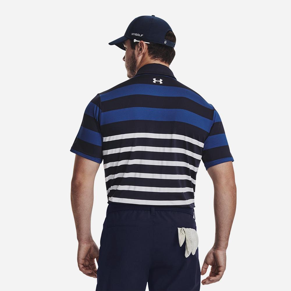 Áo polo thể thao nam Under Armour Playoff 3.0 Stripe - 1378676-411