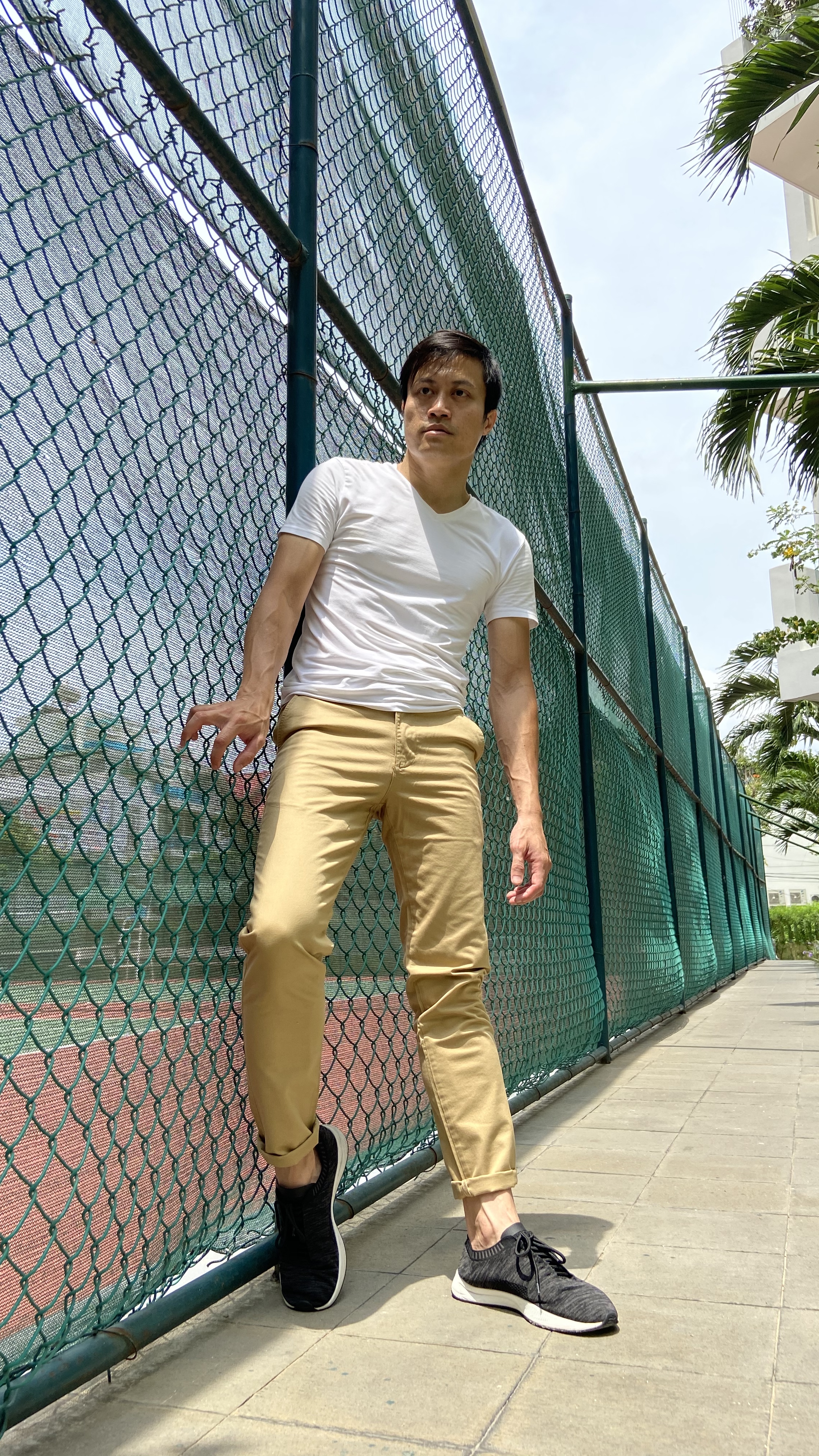 Quần dài nam khaki trẻ trung slim fit - ZENKKTHUN