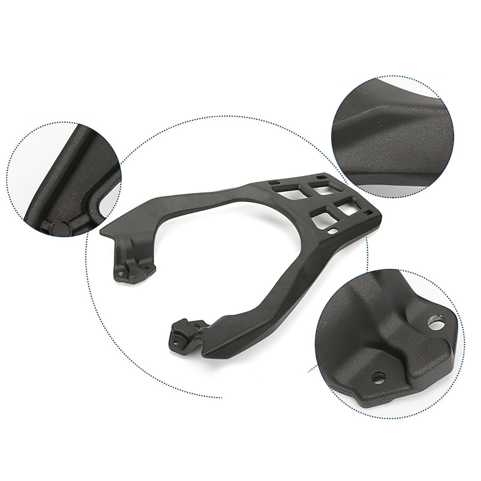 Motorcycle Luggage Rack for Yamaha Mio125 Carrier Bag Shelf Black Tail Fin
