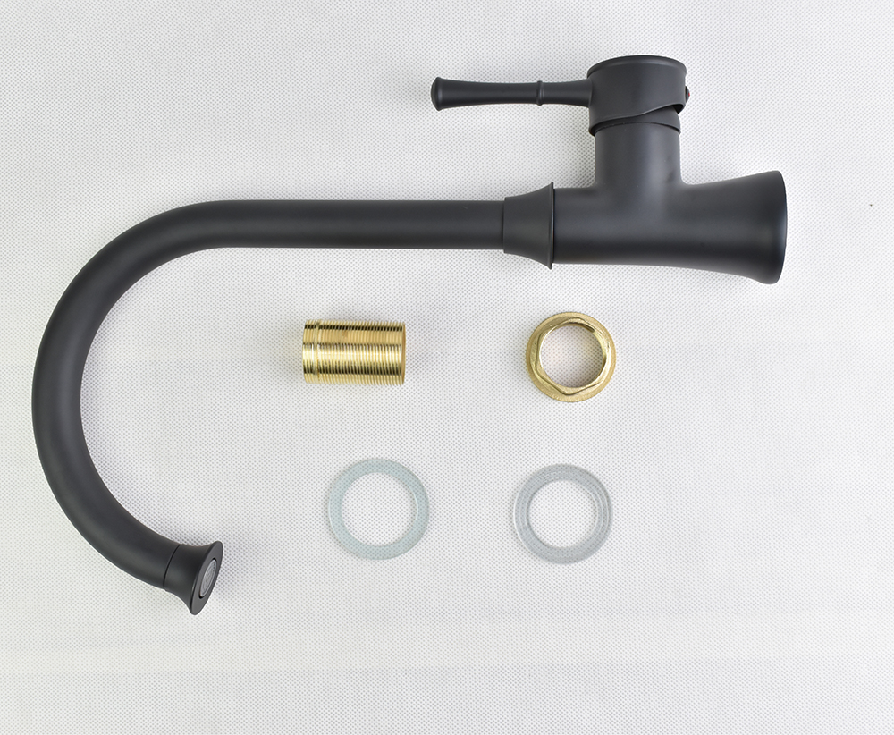 Vòi bếp Nhập khẩu Nguyên Chiếc Trắng Bạc  B013