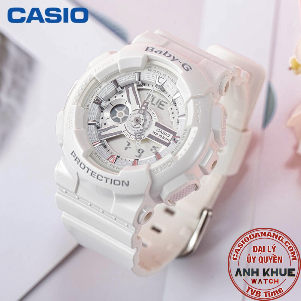 Đồng hồ nữ dây nhựa Casio Baby-G chính hãng BA-110-7A3DR