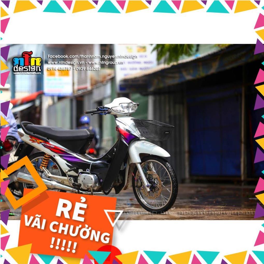 Tem Rời Wave Nhỏ Mẫu ZX Zin Trắng Đen Đỏ