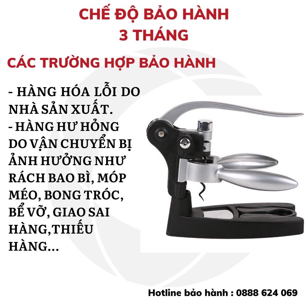 Bộ Dụng Cụ Khui Vang Tai Thỏ Kèm Phụ Kiện Đồ Mở Nắp Nút Chai Rượu Vang GDS - Miễn Phí Khắc Tên(GDSSKT0100005)