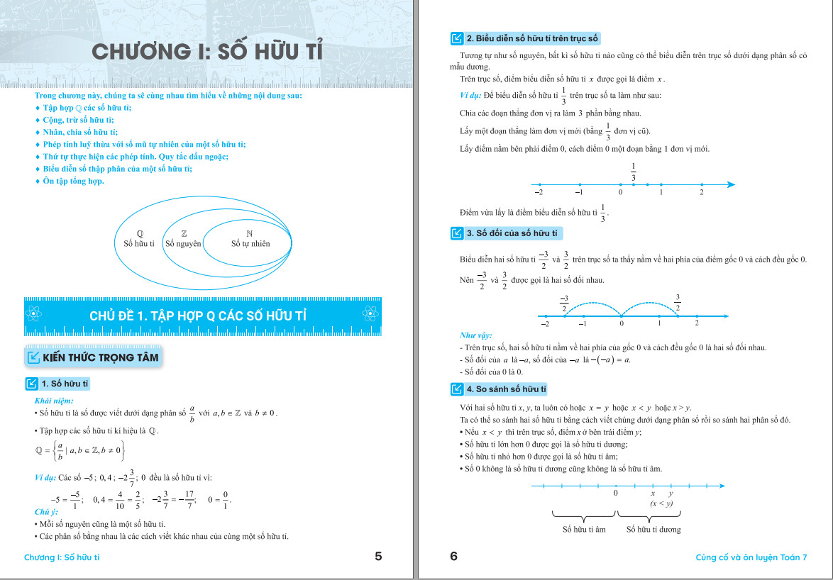 Sách - Củng Cố Và Ôn Luyện Toán 7 - Biên soạn theo chương trình GDPT mới - ndbooks