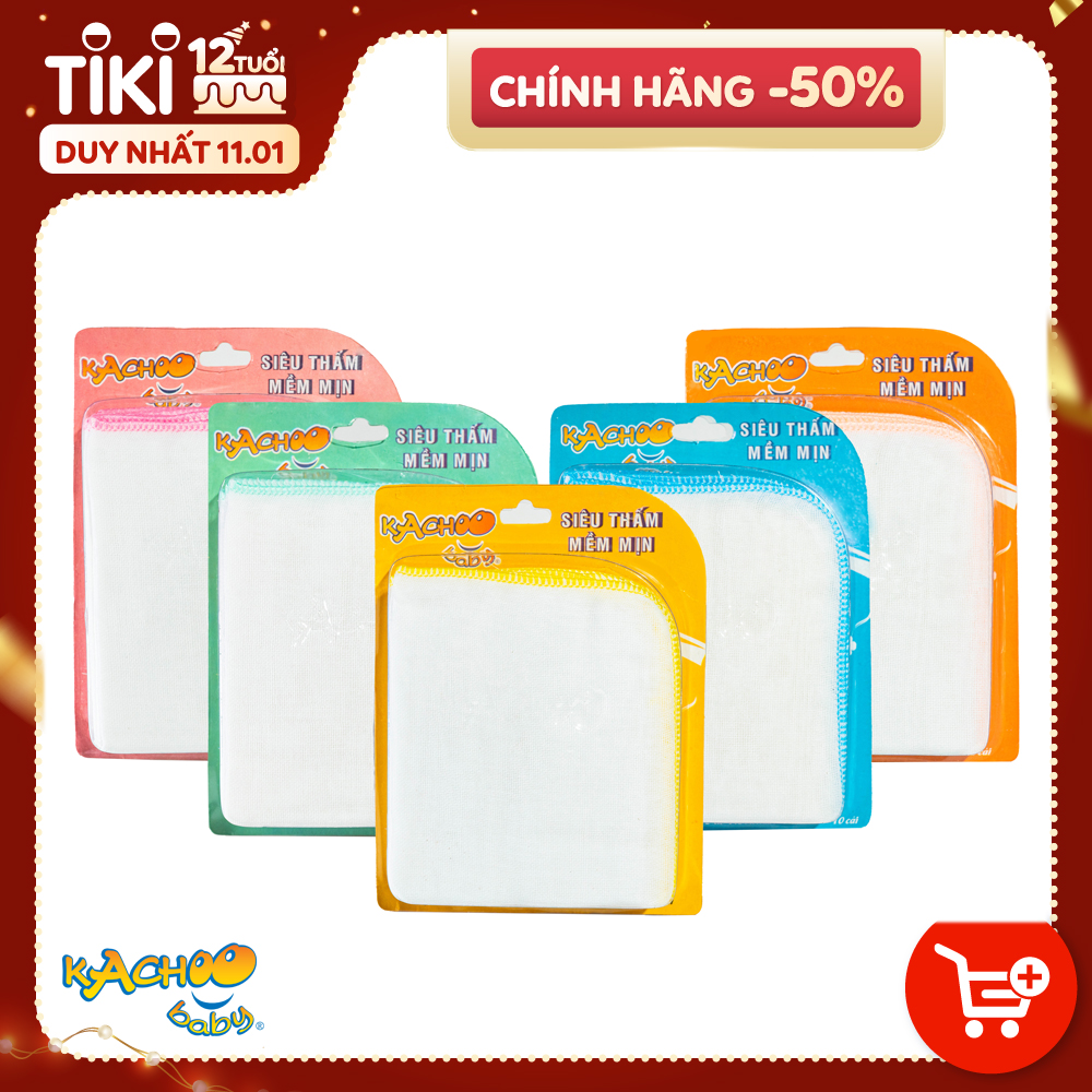 Combo 30 khăn sữa HỘP Nhật 3 lớp siêu mềm cotton (Hộp 10 cái, giao 3 hộp) dùng để lau mặt, thấm sữa, quàng cổ