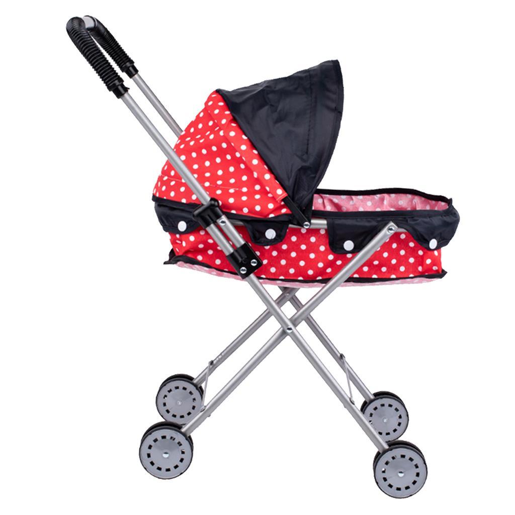 Foldable Dotted  and stroller Trolley w/ ,  for Toddlers Gift