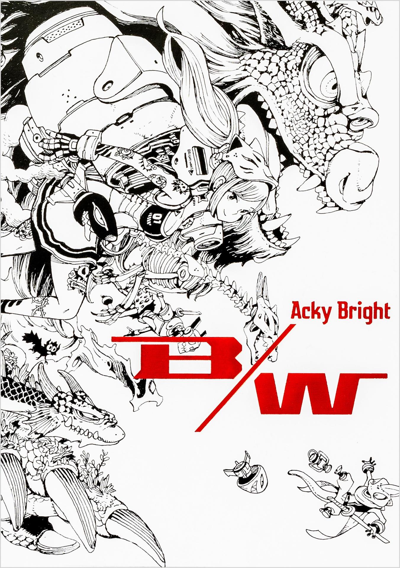 Acky Bright B/W (Japanese Edition)