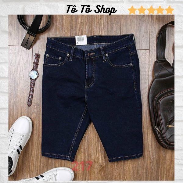 Quần Short Nam Rách️️ Quần Short Bò Nam Cao Cấp - Sọt Jean Co Giãn Mẫu Mới Hàng VNXK Tô Tồ Shop - QSJN01