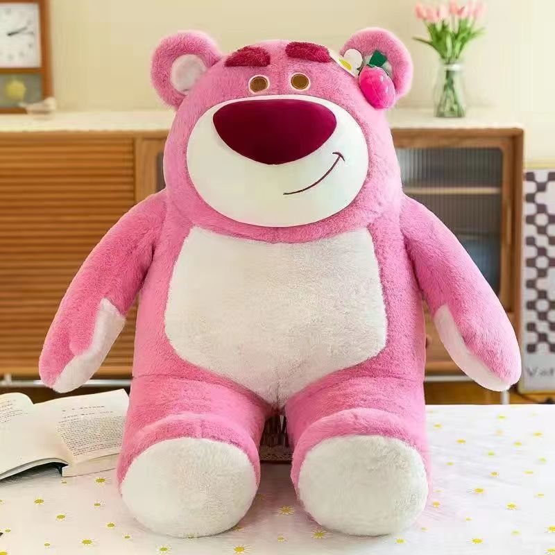 Gấu bông Lotso Tai dâu đứng lông tuyết