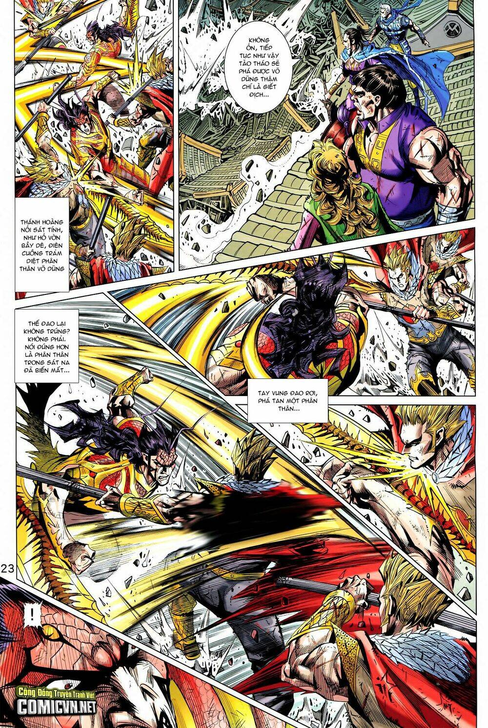 thần binh vấn thiên chapter 33 21