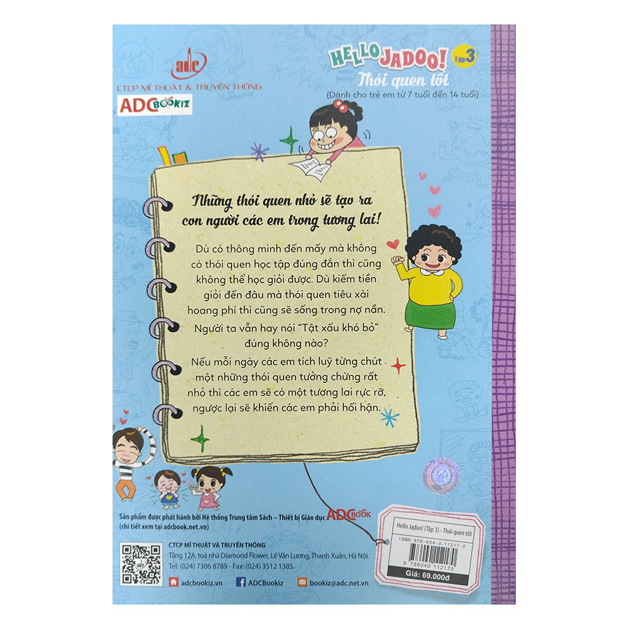 Hello Jadoo (Tập 3) - Thói Quen Tốt