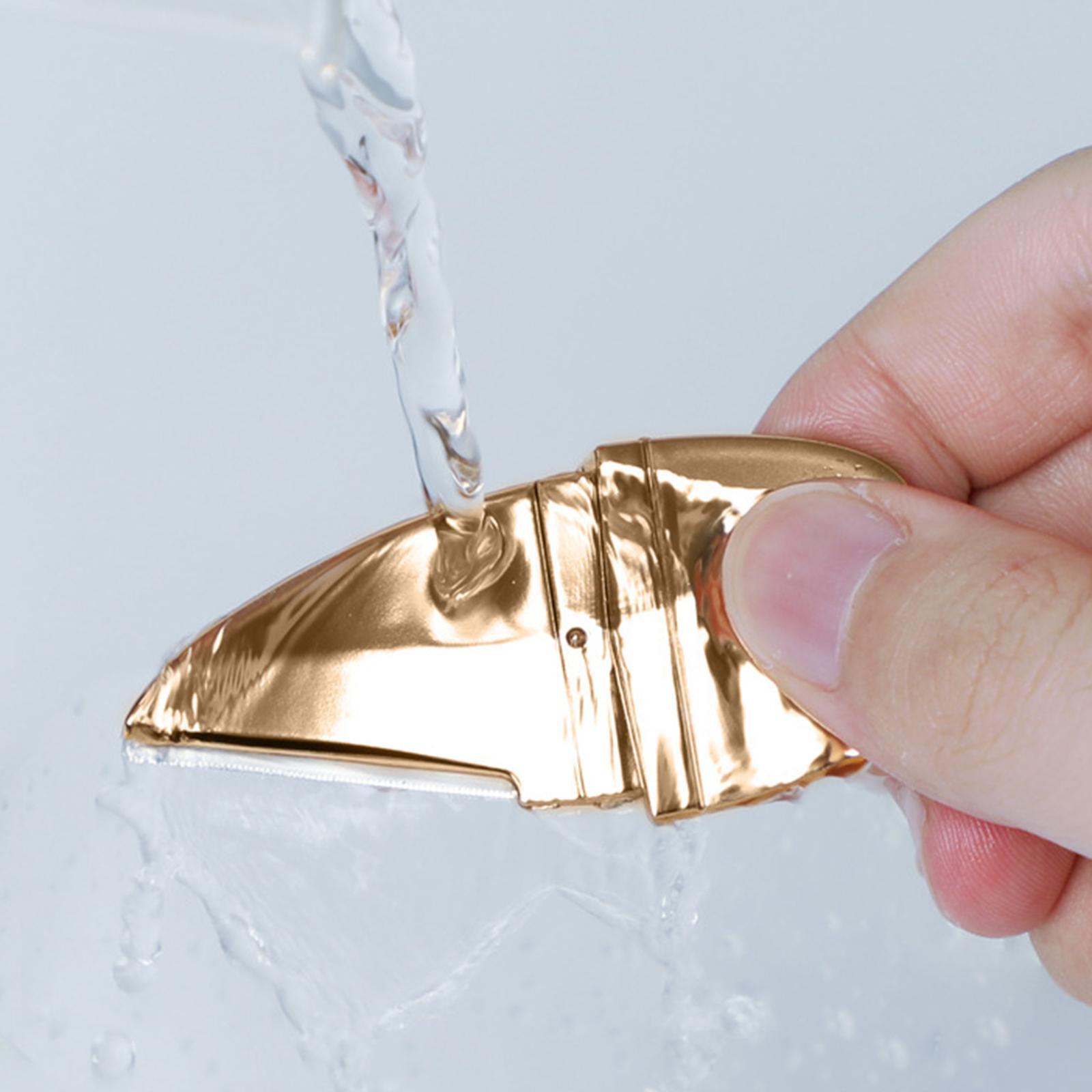 Eyebrow with Cover Eyebrow Shaper Multipurpose Portable for Man Women , Golden