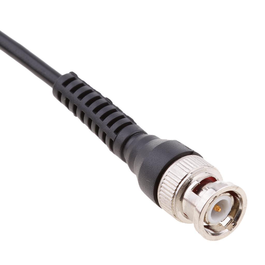 4x BNC Q9 to Dual 4mm Stackable Shrouded Banana Test Leads Probe Cable 5A