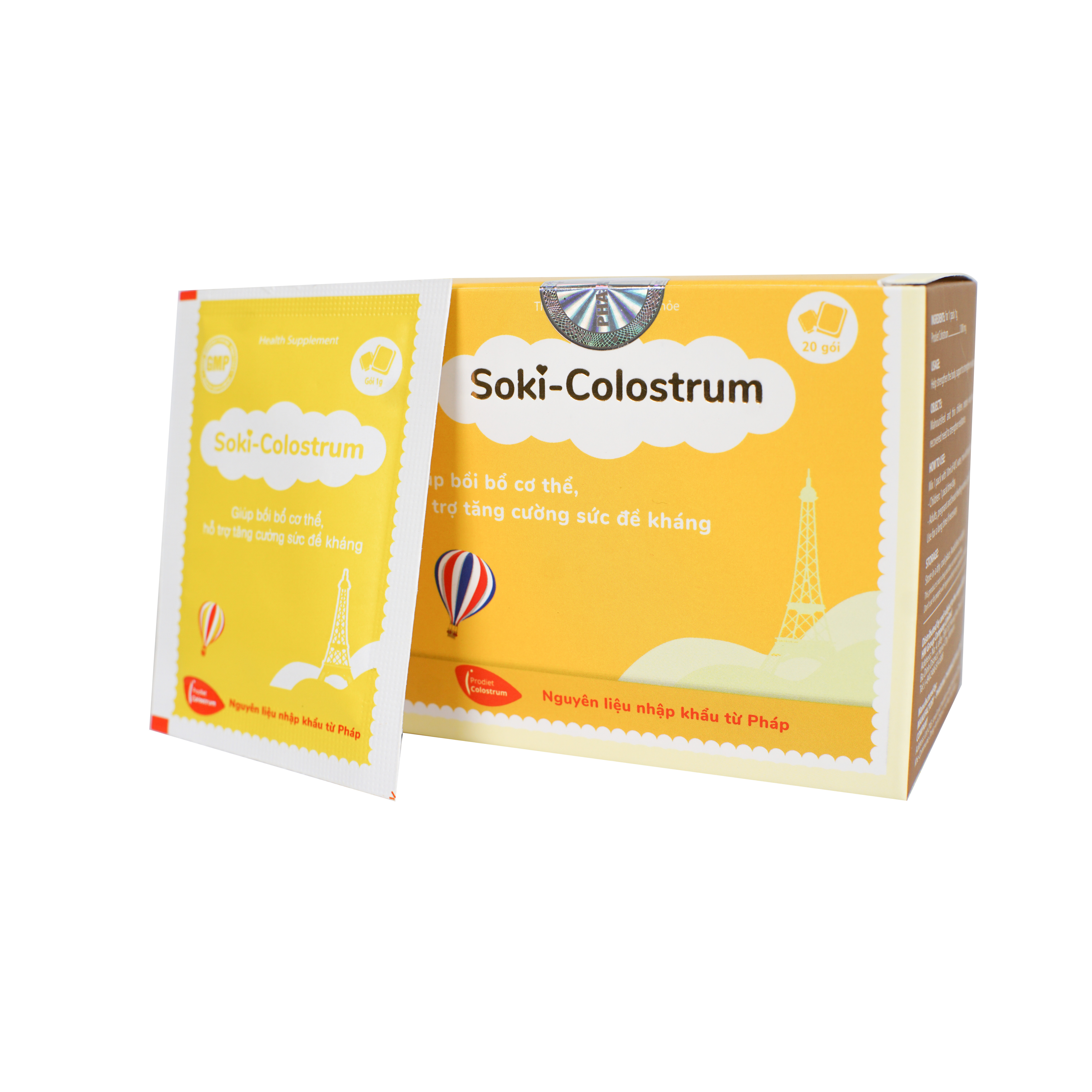 [HÀNG CÔNG TY] SOKI COLOSTRUM - TĂNG CƯỜNG ĐỀ KHÁNG CHO TRẺ