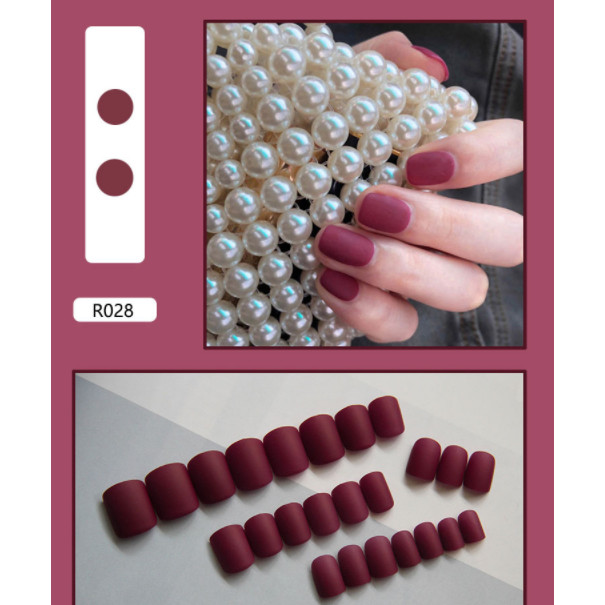 Bộ 24 móng tay giả nail thơi trang như hình (R-028)