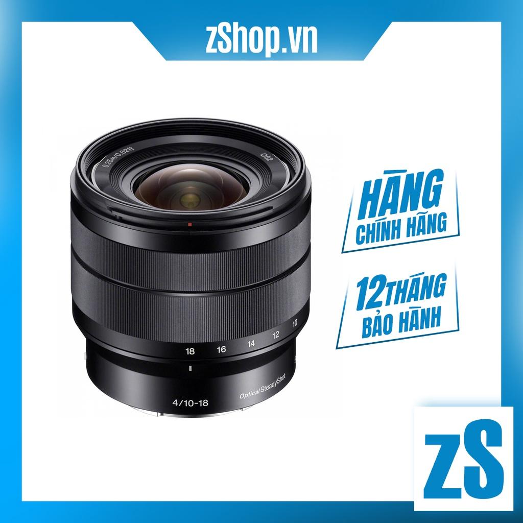 Ống Kính Sony E 10-18mm f/4 OSS (Hàng Chính Hãng)