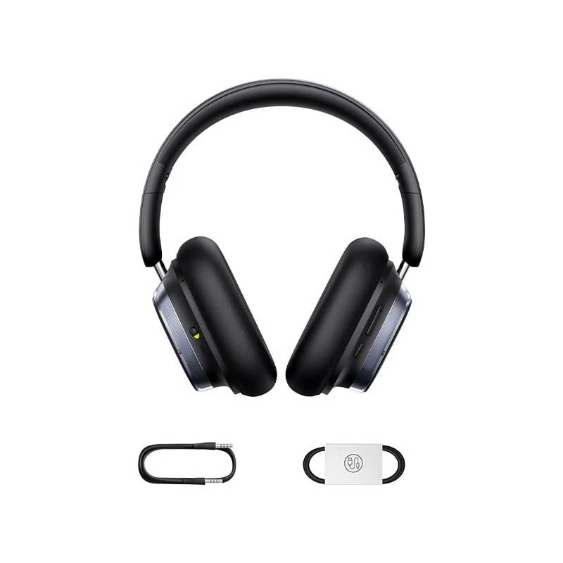 Tai Nghe Chụp Tai Không Dây Baseus Bowie H1s (Bluetooth v5.4, 120Hrs, BISA, ANC) [hàng chính hãng]