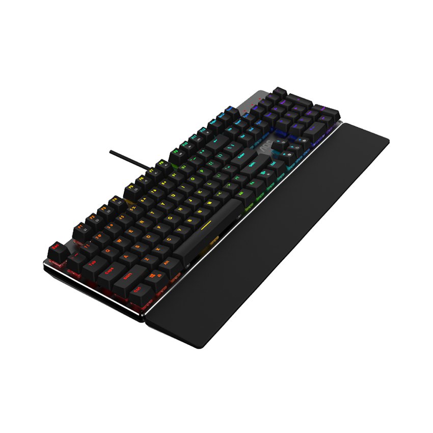 Bàn phím cơ AOC GK500 RGB Outemu Blue Switch Gaming (hàng chính hãng)