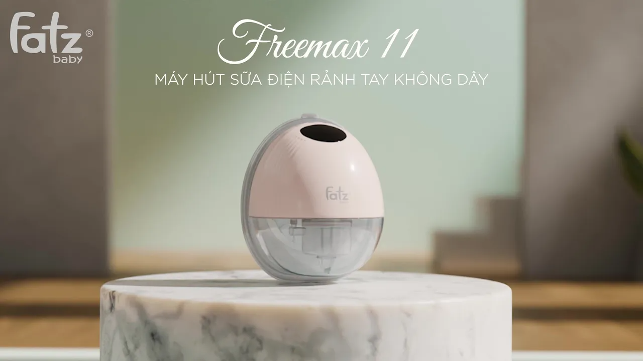 Máy hút sữa điện rảnh tay không dây Fatz baby Freemax 11 -  FB1207CW