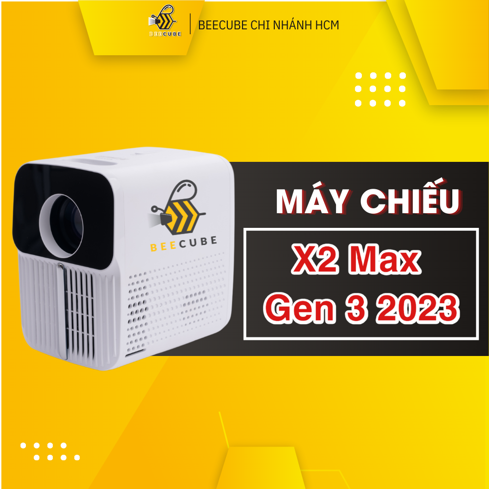 Máy Chiếu Mini BEECUBE X2 MAX GEN 3 2023 - Hàng Chính Hãng