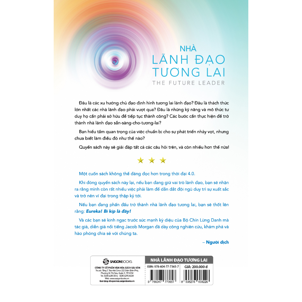 Sách - Nhà lãnh đạo tương lai (TB) - Bìa mềm