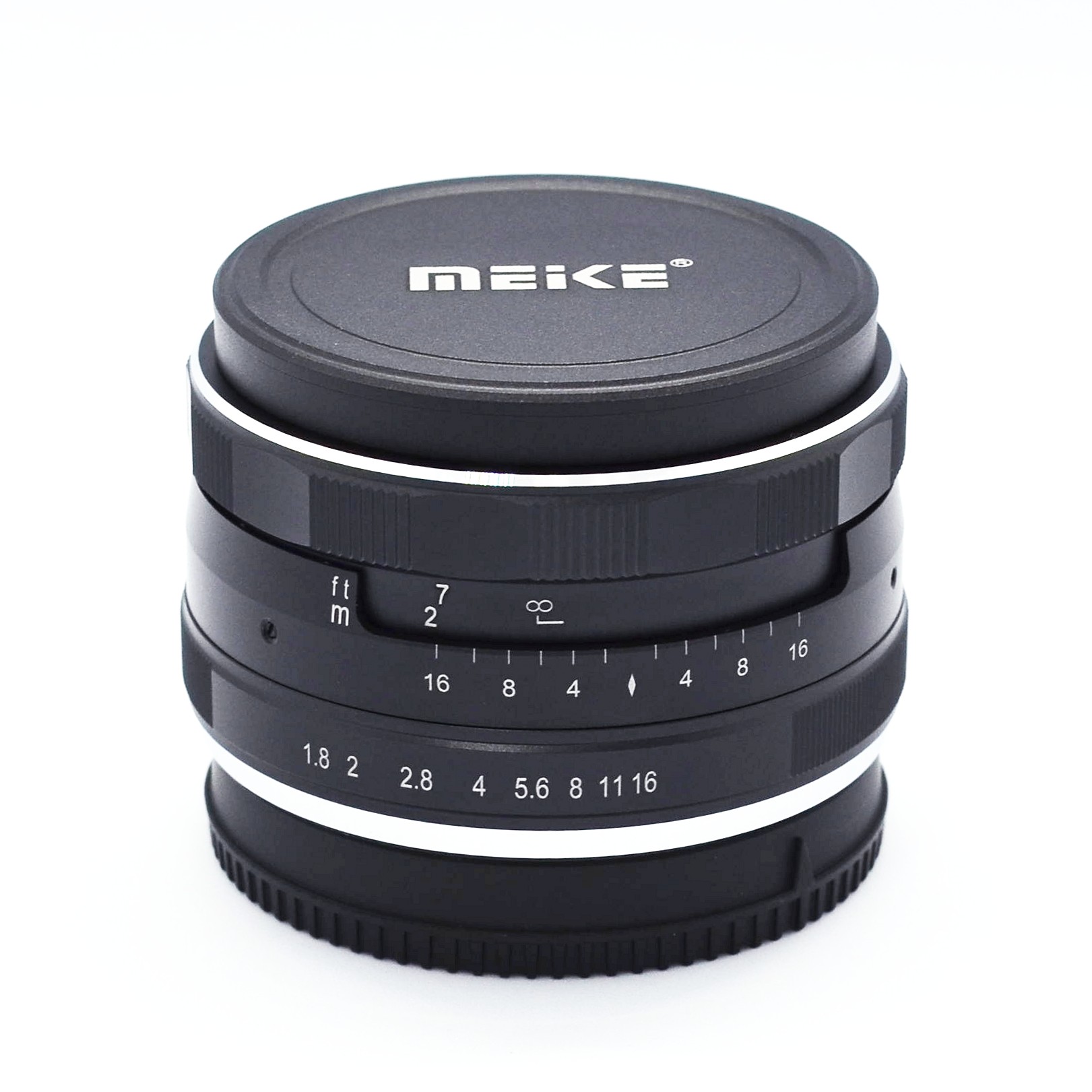 Ống kính Meike 25mm F1.8 cho máy ảnh mirroless Sony, Fuji, Canon lấy nét thủ công- Hàng nhập khẩu