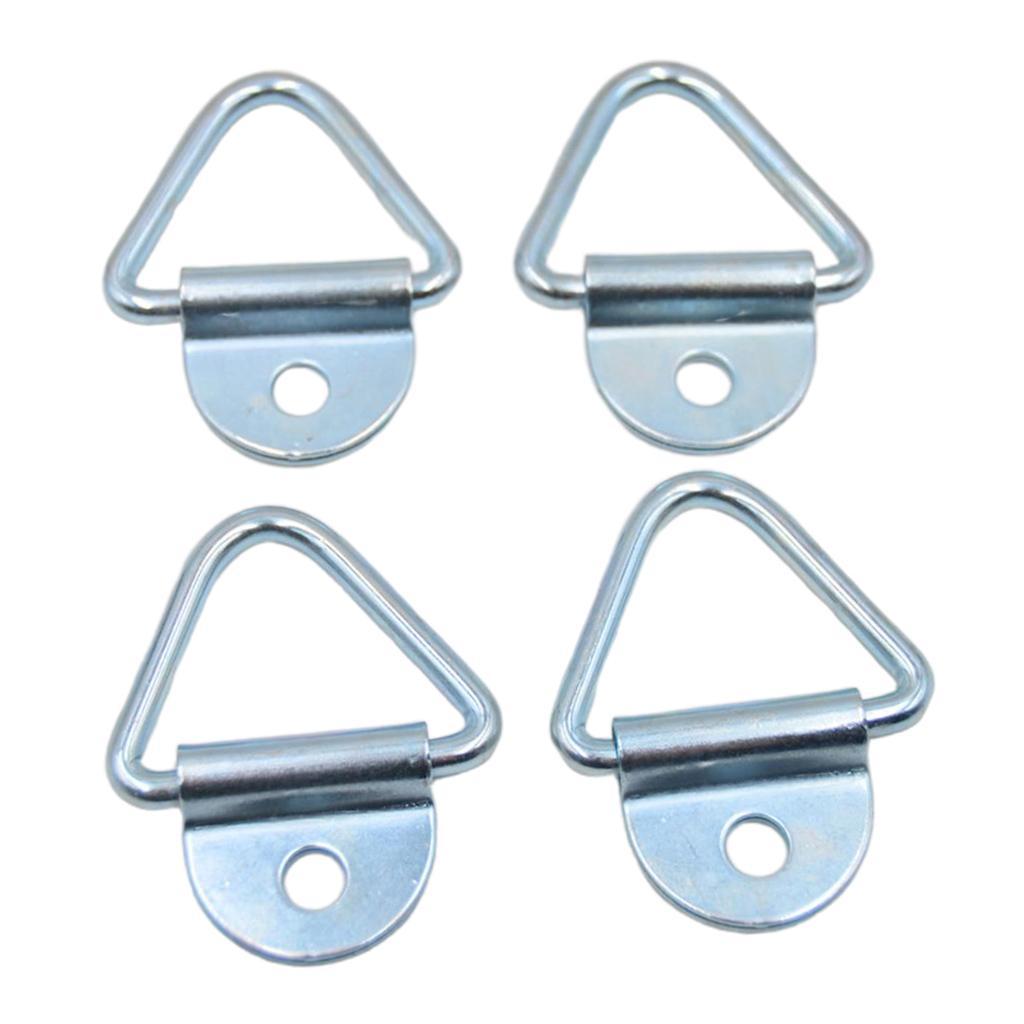 4Pcs Cargo Tie-Down V- Anchors Fit for Truck Pickups Trailers Flush Mount