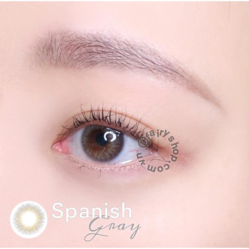 Áp tròng Spanish Gray 14.0mm - FAIRY SHOP CONTACT LENS độ cận 0 đến 8